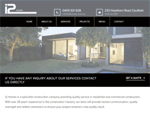 Tablet Screenshot of i2homes.com.au